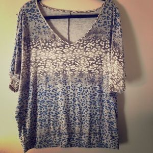 Juicy Couture animal print shirt